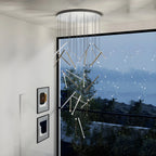 Villars-sur-Var | Long Gold/Chrome/Black Kitchen Lighting