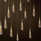 Villefranche-sur-Mer | Water Drop Design Crystal Chandelier