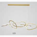 Villeneuve | Creative Design Gold Crystal Chandelier for Dining Room