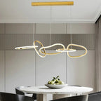 Villeneuve | Creative Design Gold Crystal Chandelier for Dining Room