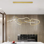 Villeneuve | Creative Design Gold Crystal Chandelier for Dining Room