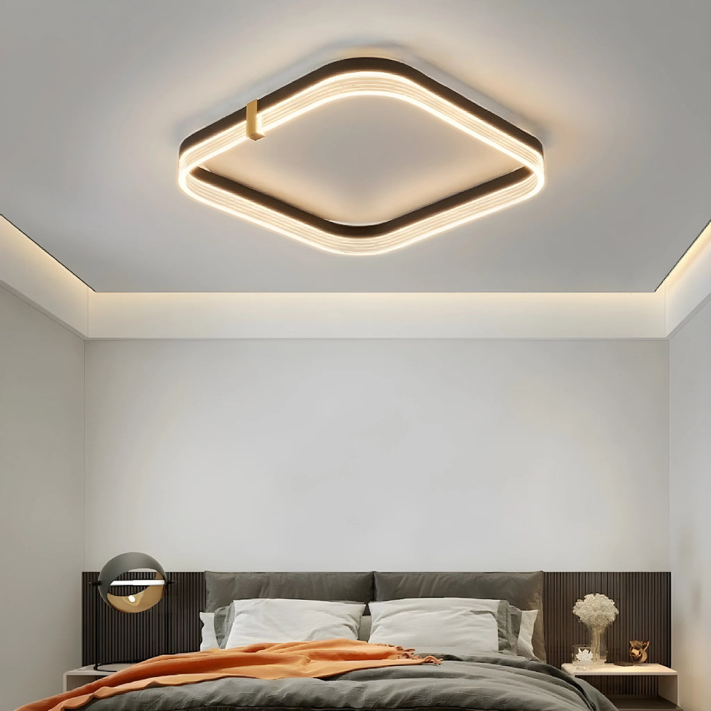 Wadenswil | Luxury Minimalistic LED Ceiling Lamp for Bedroom