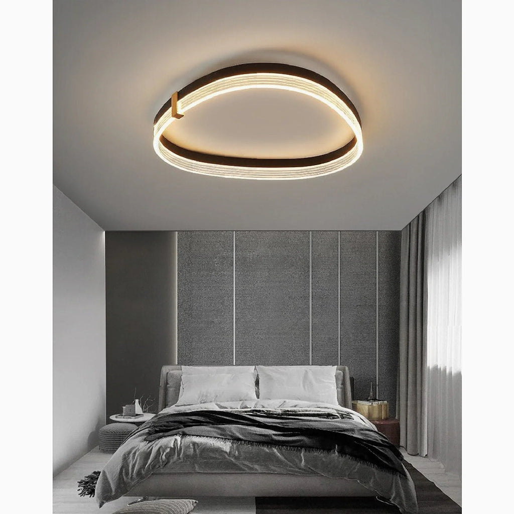 Wadenswil | Luxury Minimalistic LED Ceiling Lamp for Bedroom