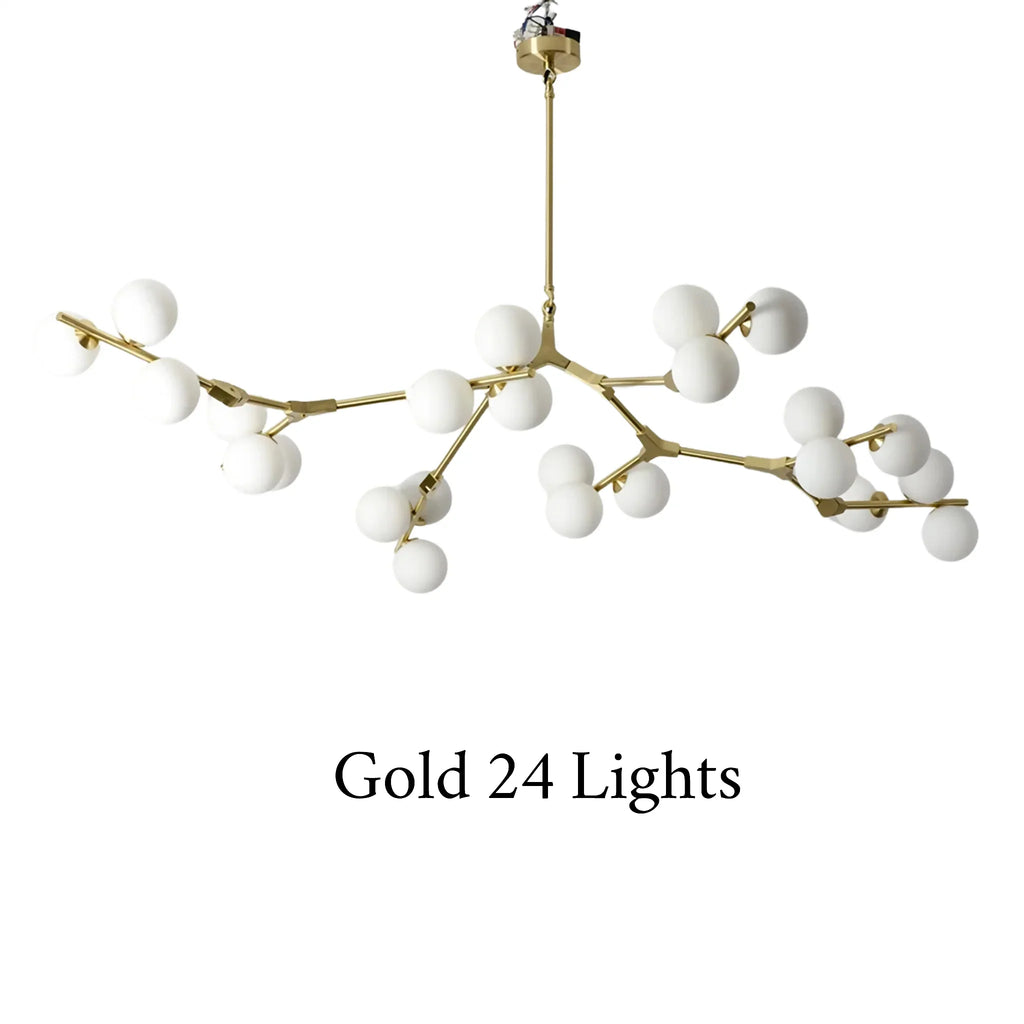 Zoagli | Creative Asian Style Fission Branches Shaped Chandelier
