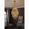 Antibes | Luxury Gold Chandelier With Crystal Balls
