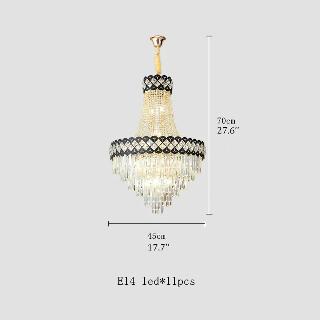 Chateauneuf-Grasse | Classical Duplex Crystal Chandelier