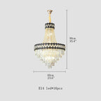 Chateauneuf-Grasse | Classical Duplex Crystal Chandelier