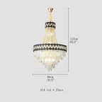 Chateauneuf-Grasse | Classical Duplex Crystal Chandelier