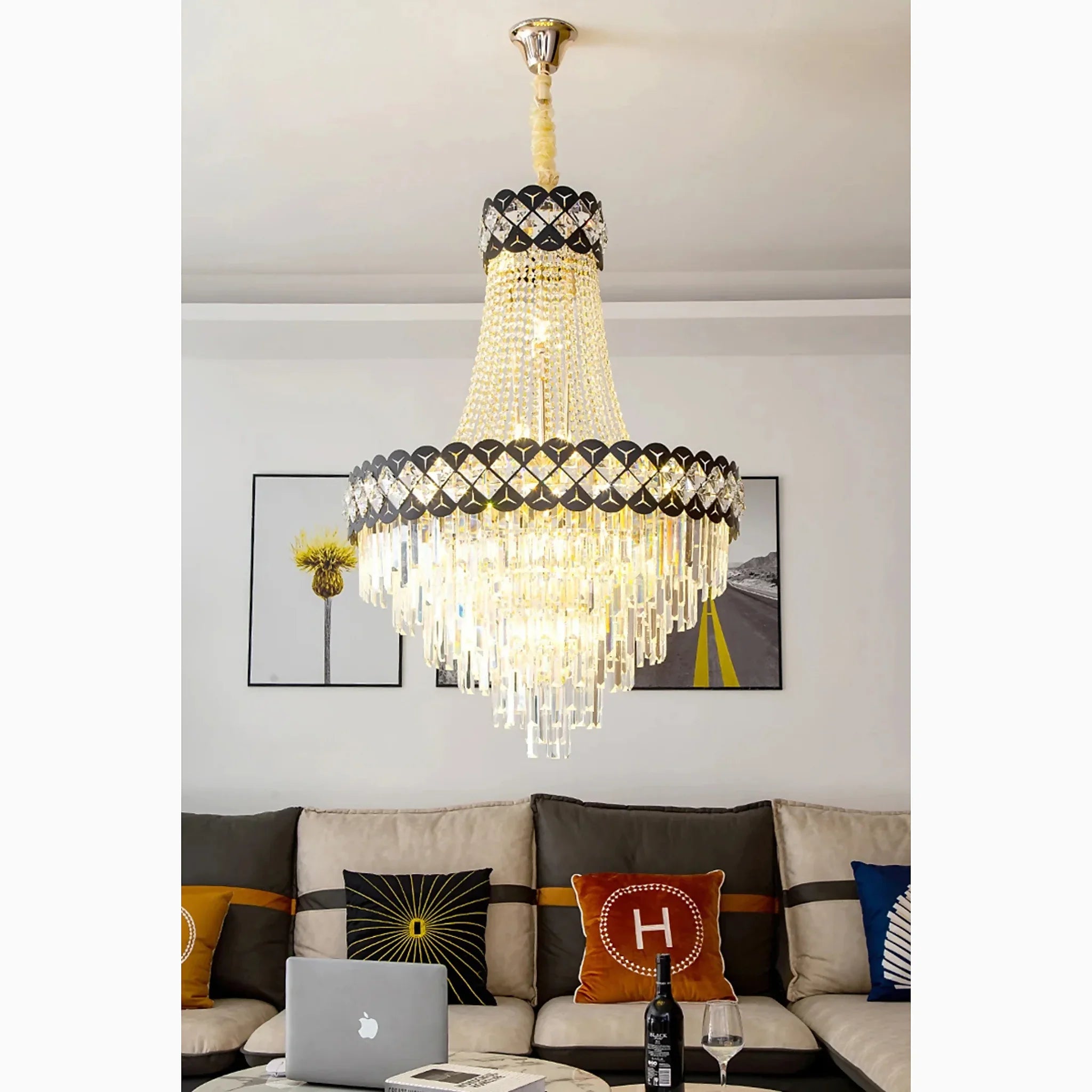 Chateauneuf-Grasse | Classical Duplex Crystal Chandelier