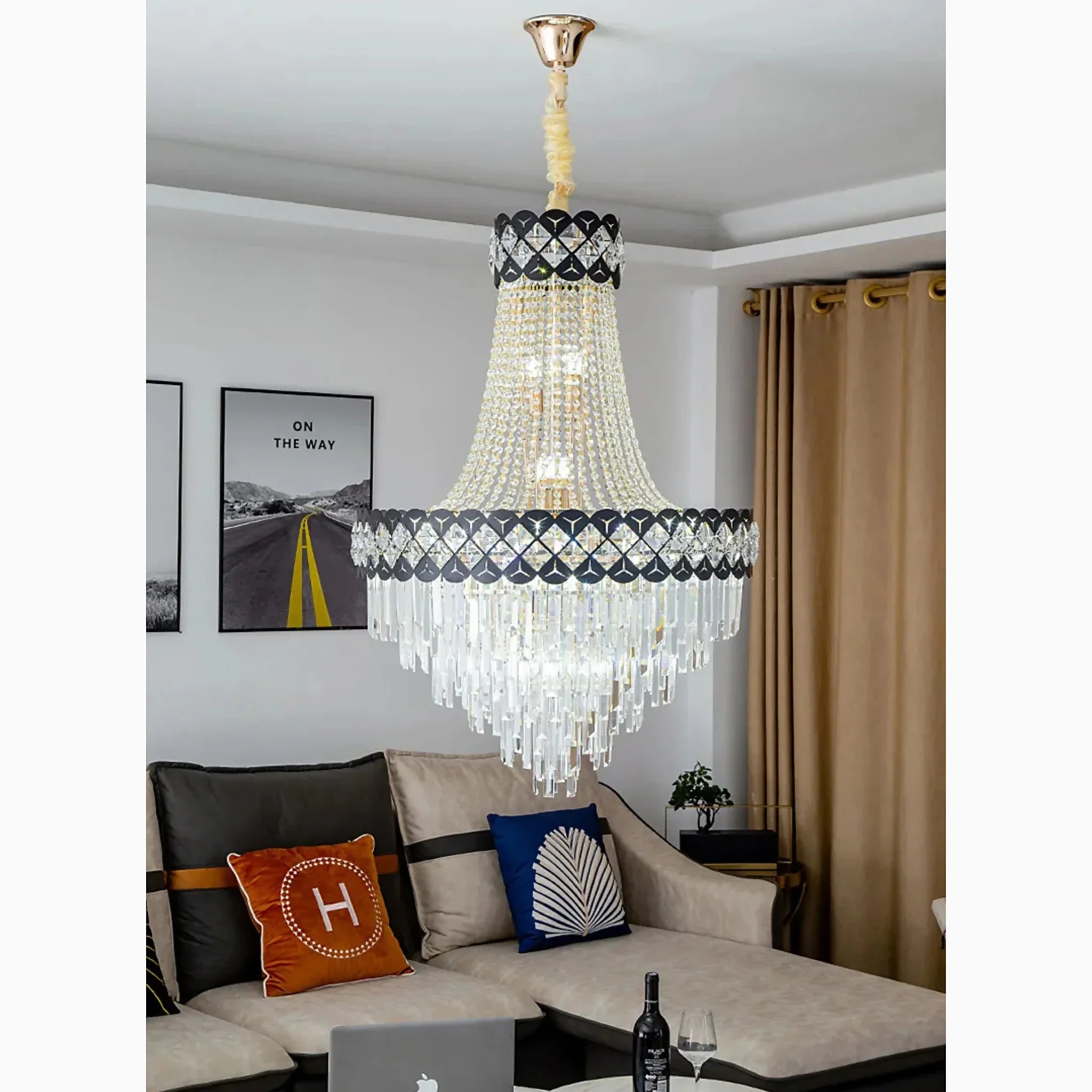 Chateauneuf-Grasse | Classical Duplex Crystal Chandelier