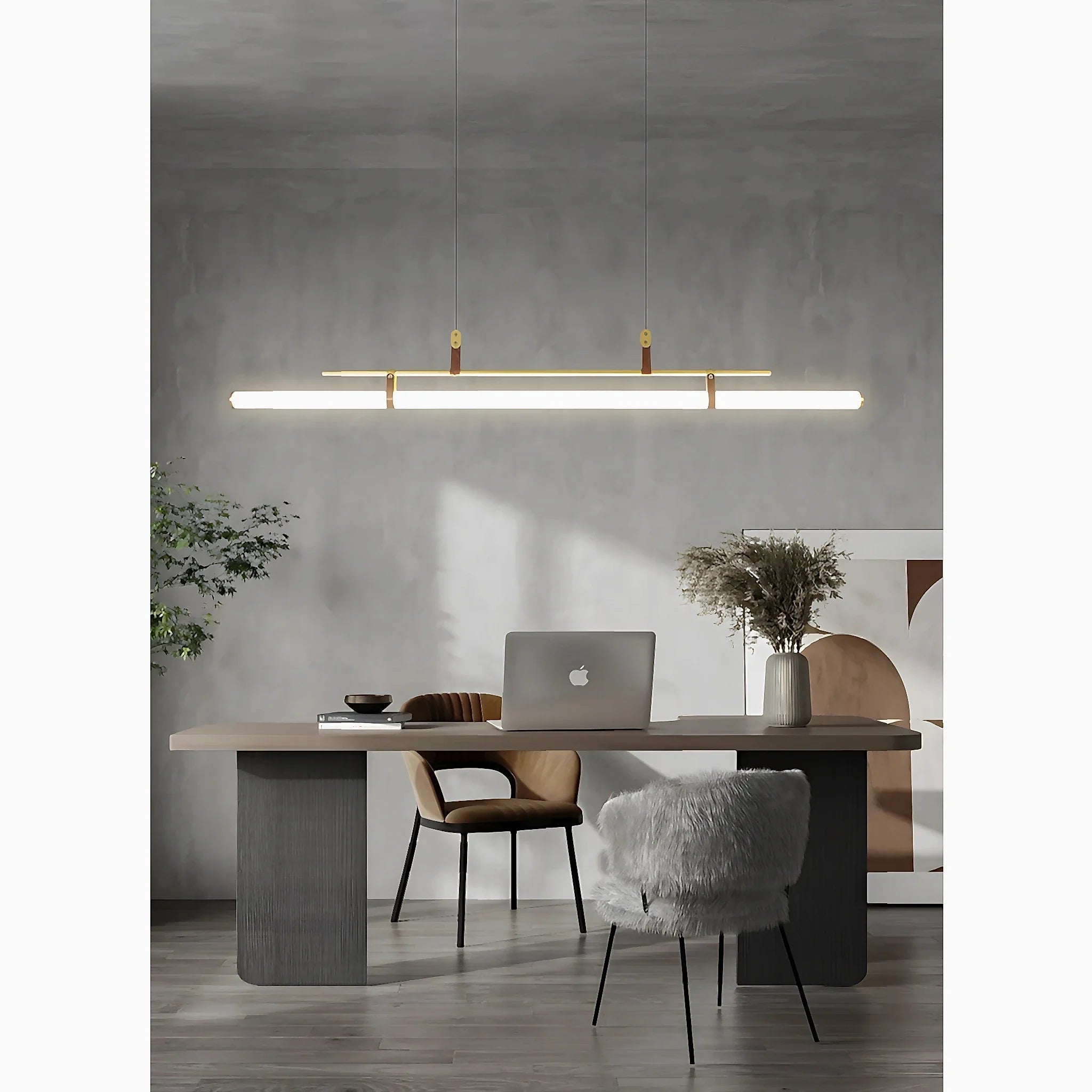 Chateauneuf-d'Entraunes | Horizontal Long Bar Pendant Lamp