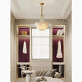 Lantosque | Lux Noble Glass Feather Elegant Chandelier