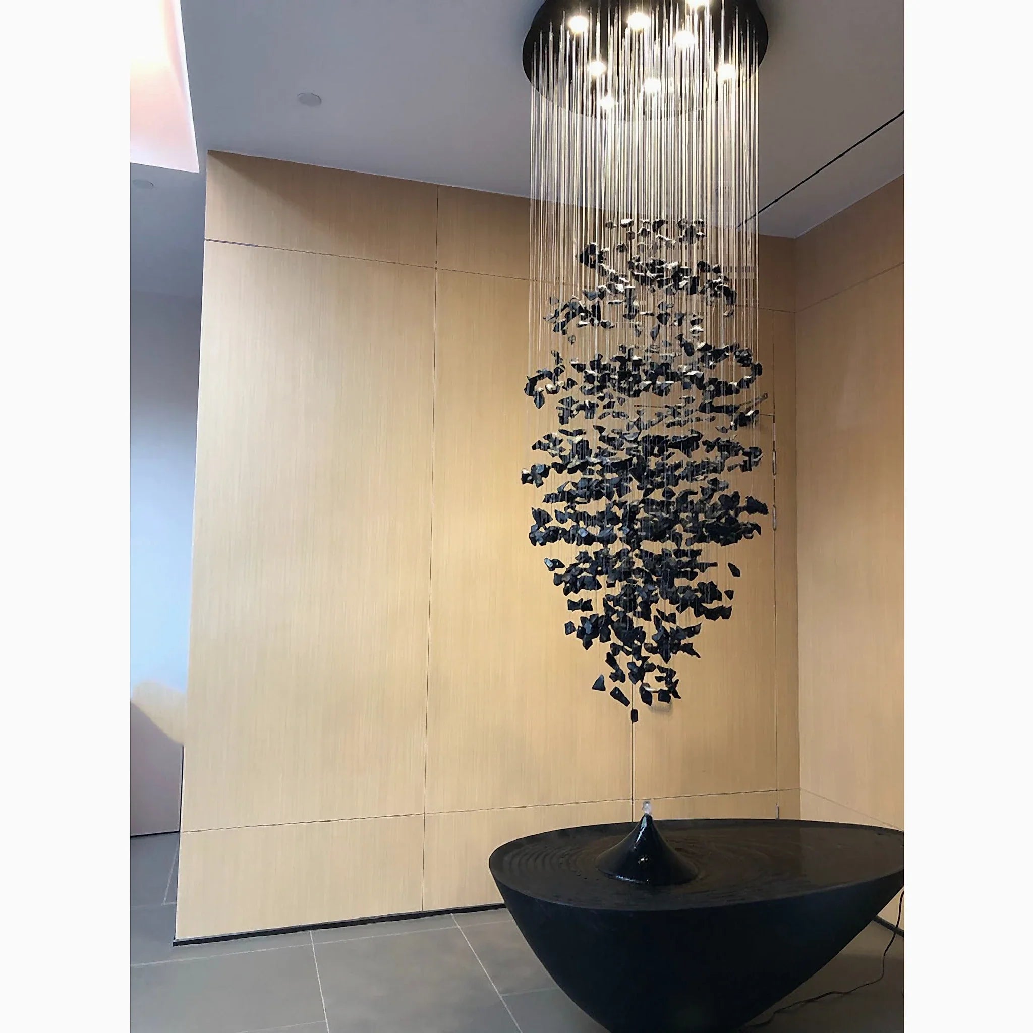 Le Port | Floating Luxury Crystal Chandelier With Decorative Stones