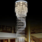 Levens | Exquisite Modern Flush Mount Crystal Chandelier