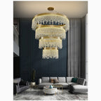 Loda | Multi-level Chic Large Crystal Chandelier