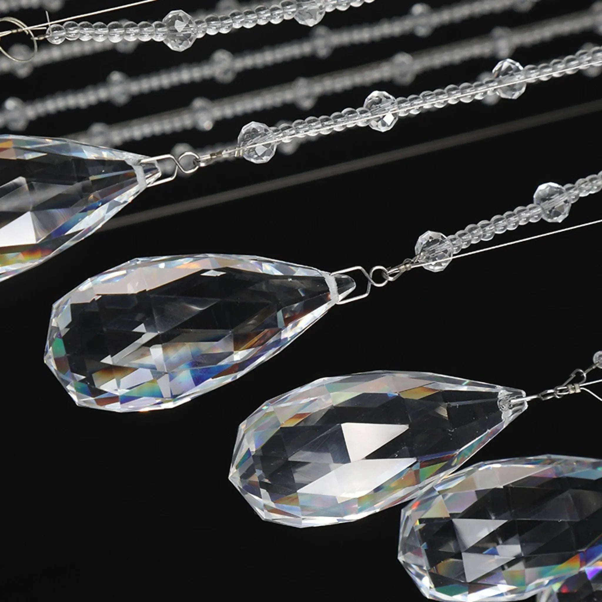 Mougins | Сhic Spiral Crystal Ceiling Led Chandelier