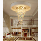 Le Tignet | Creative Large Raindrops Crystal Chandelier