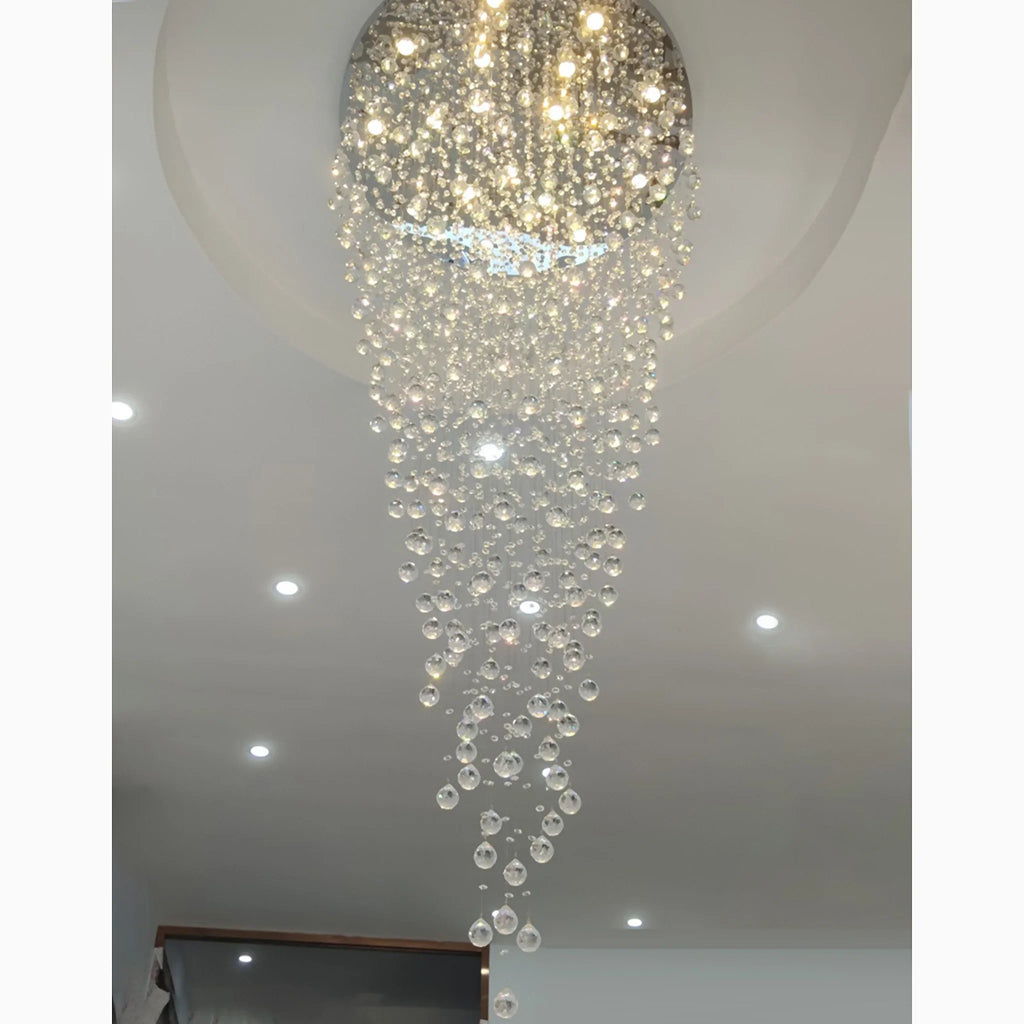 Le Tignet | Creative Large Raindrops Crystal Chandelier