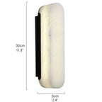 Luxury Marble Vertical Wall Lamp for Living Room, Bedroom