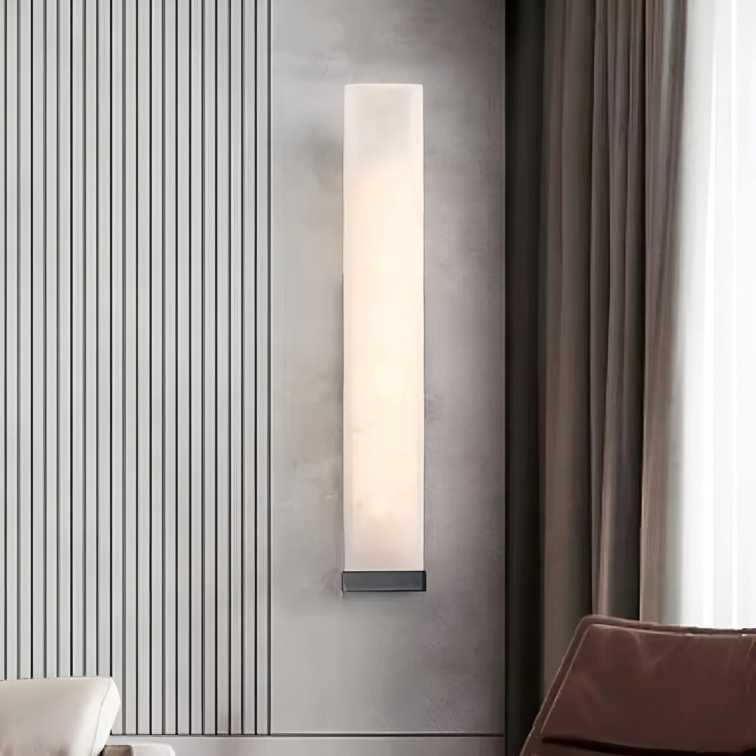 Luxurious Marble Wall Lamp in Postmodern Style for Dining Room, Bedroom