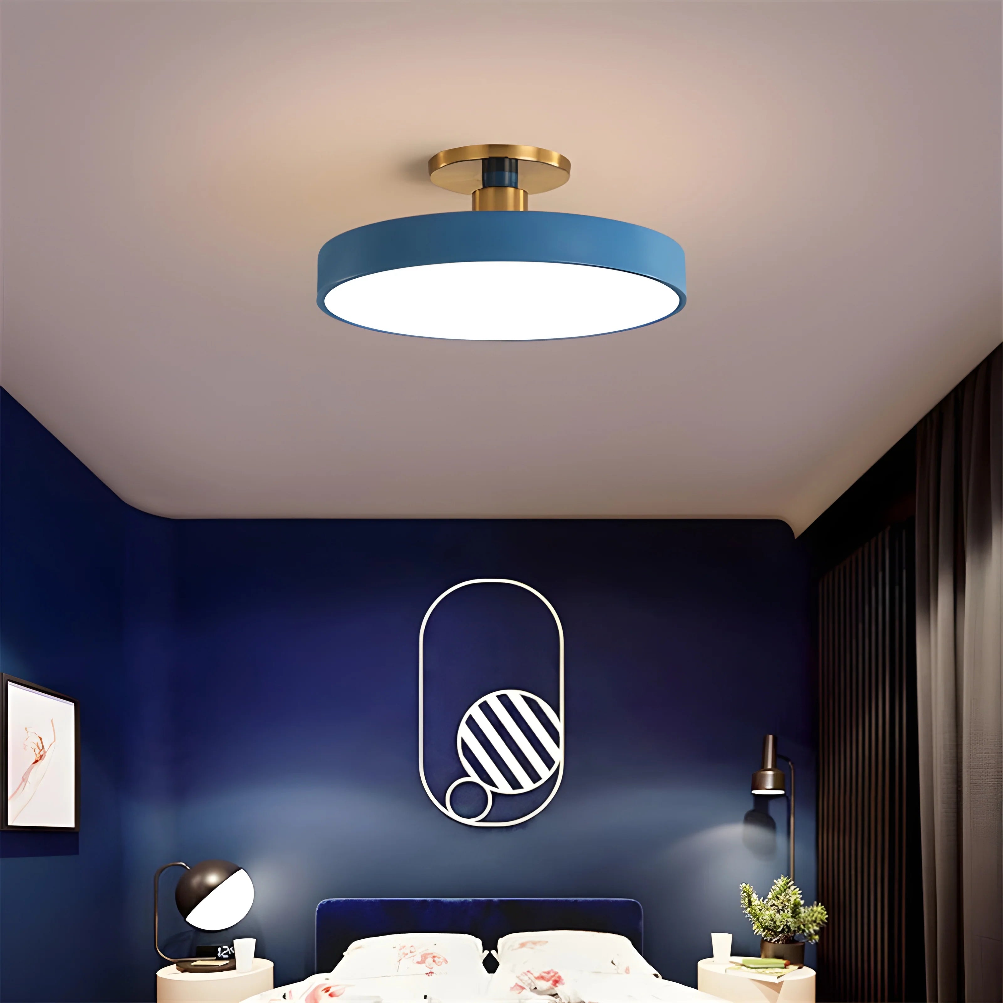 Isili | Minimalistic LED Ceiling Lamp for Bedroom, Kitchen, Balcony, Corridor