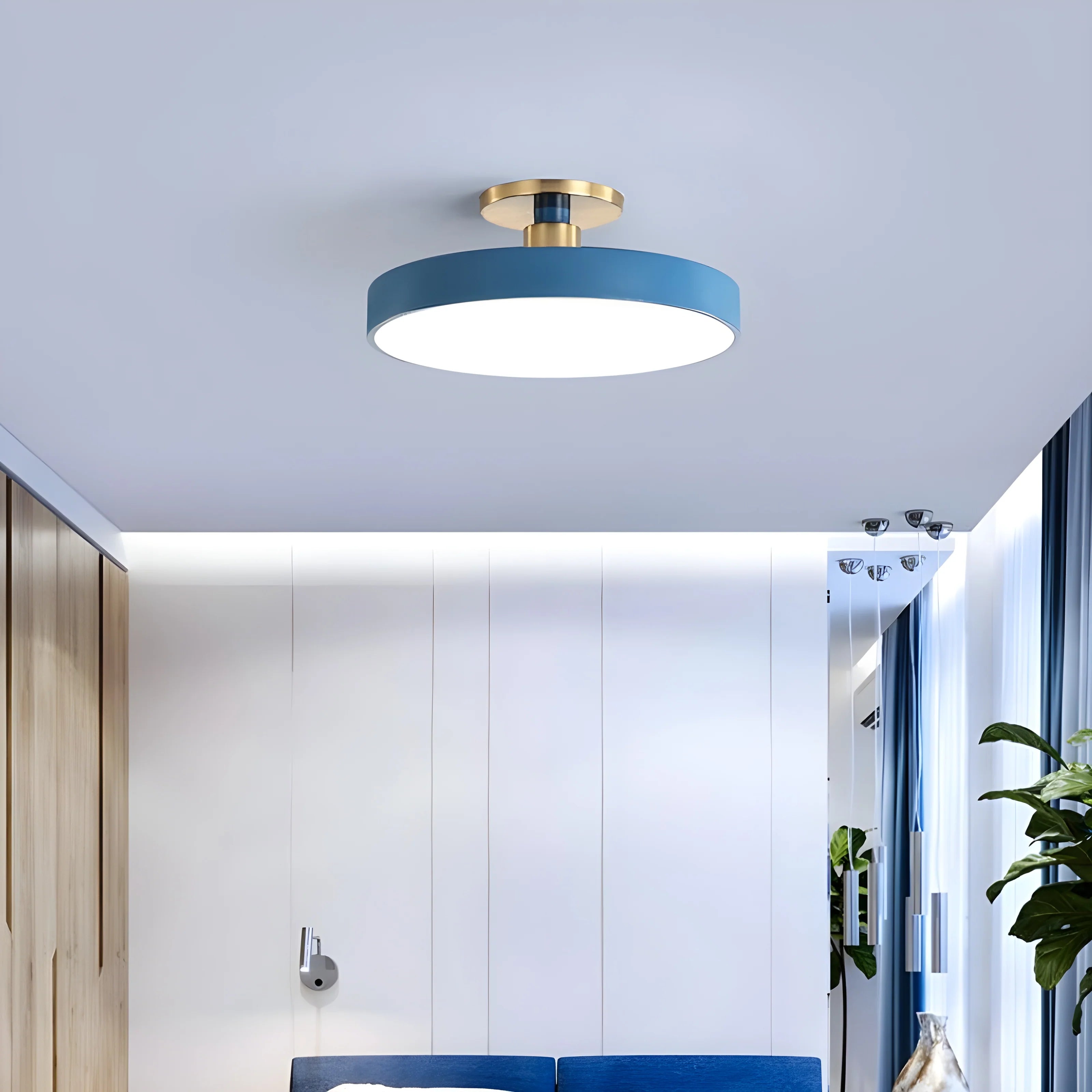 Isili | Minimalistic LED Ceiling Lamp for Bedroom, Kitchen, Balcony, Corridor