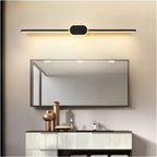 Melilla | Modern Black/White LED Mirror Wall Lamp