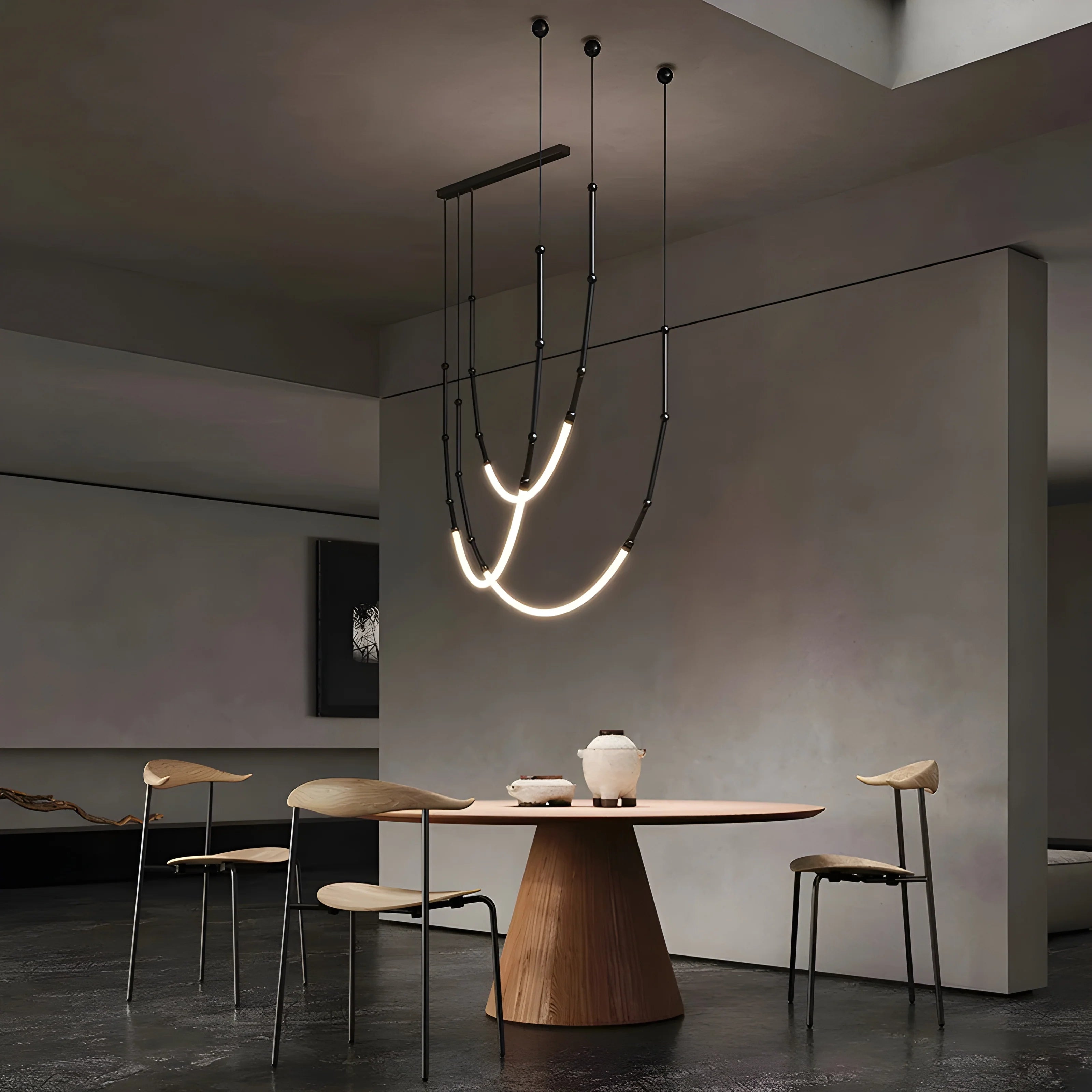 Pierlas | Minimalistic Slender-Shaped Led Pendant Light