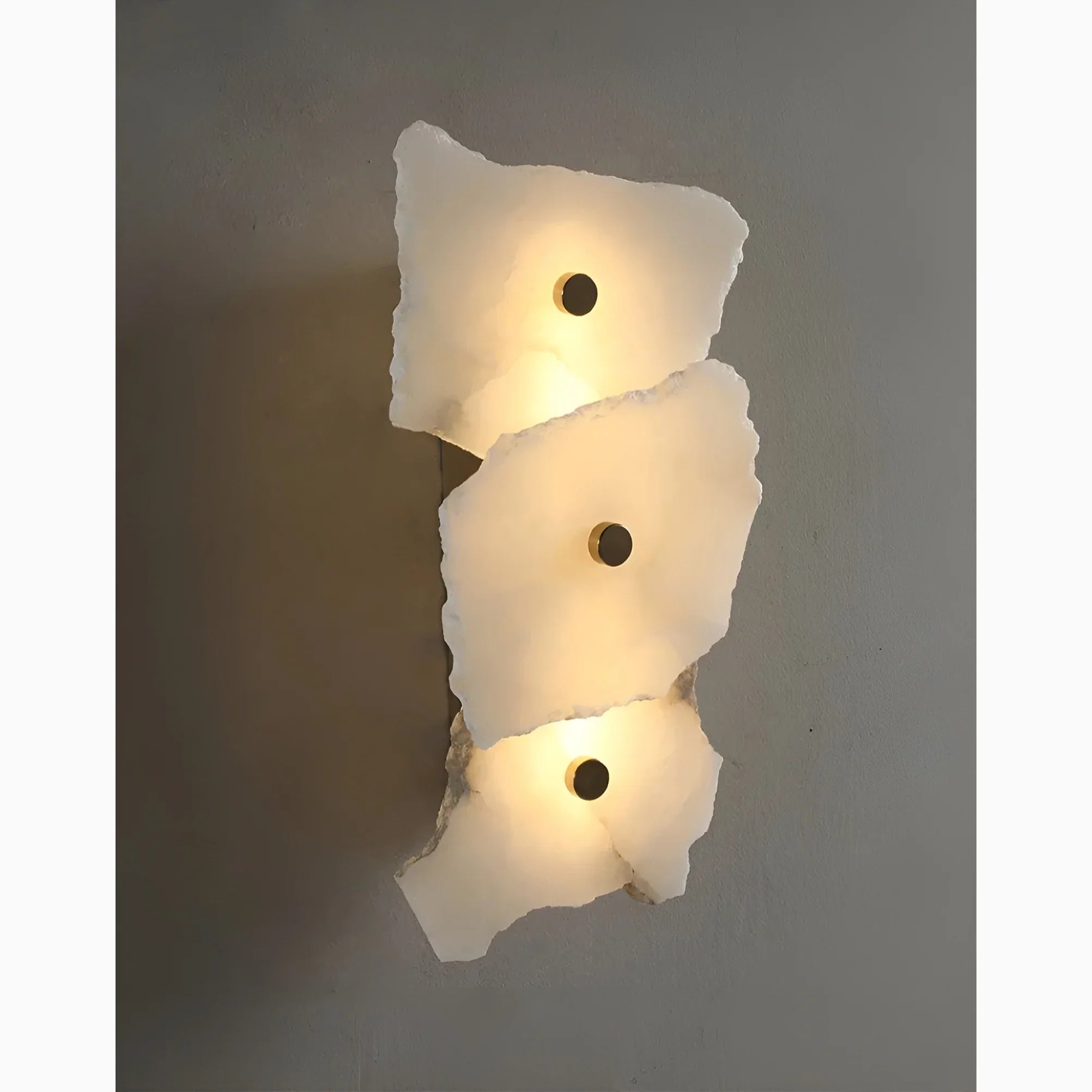 Creative Wall Lamp from Natural Marble for Living Room, Bedroom
