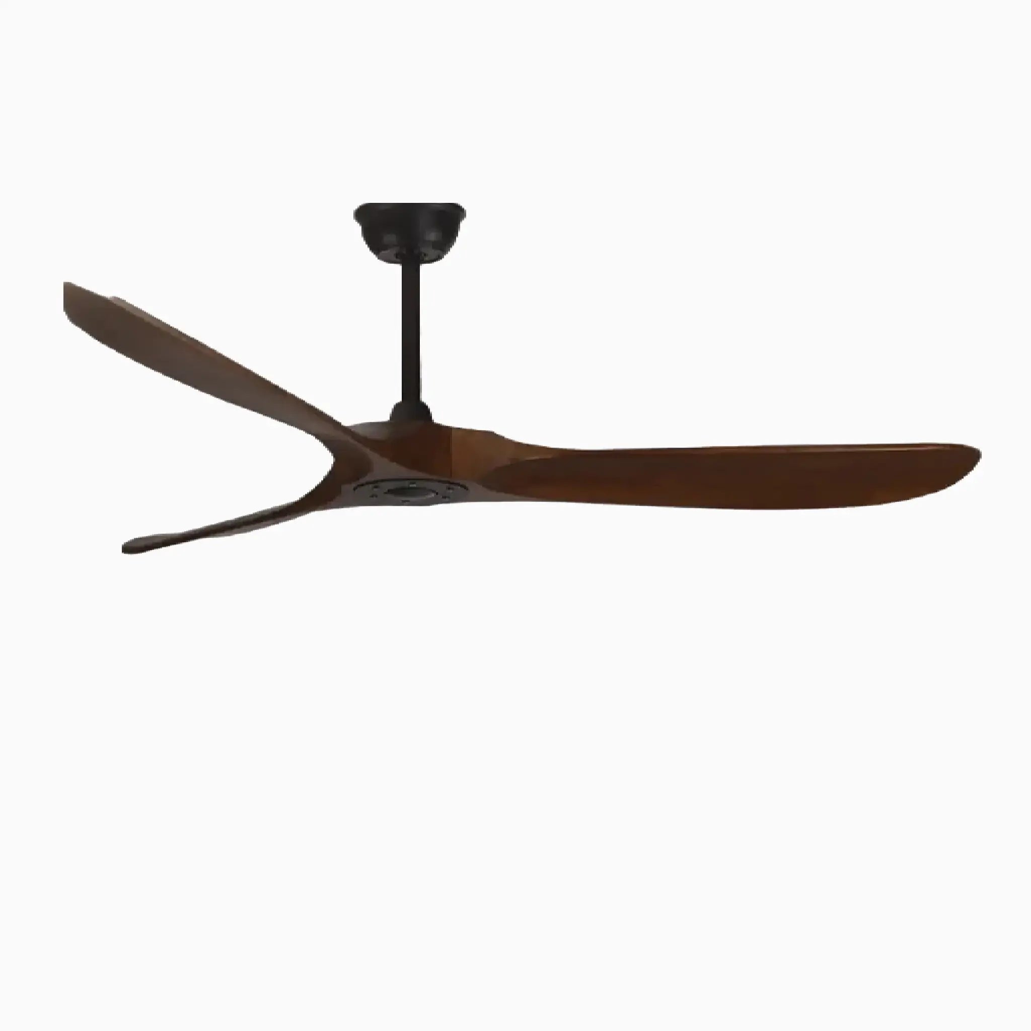 Decorative Led Light Black Ceiling Fan With Remote Control | 42"