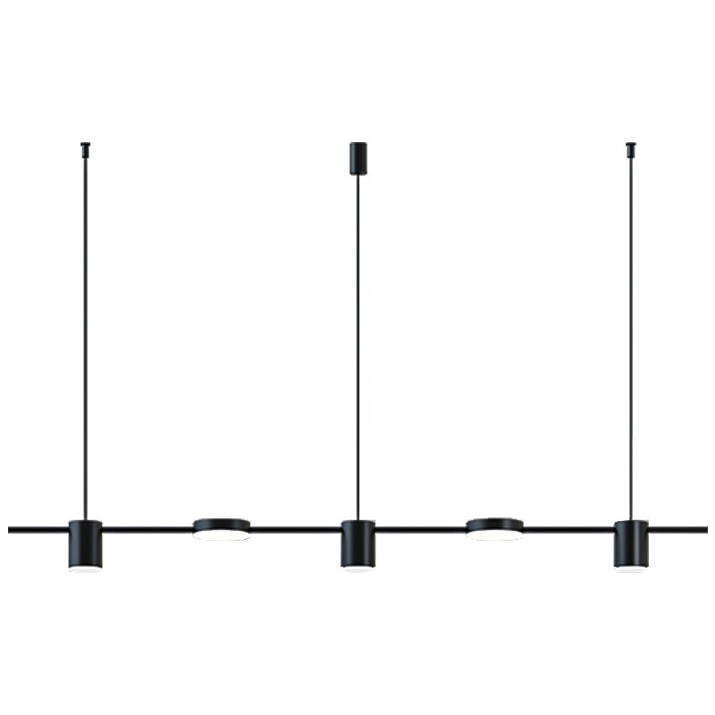 Seranon Minimalistic Black/Gold Pendant Lamp