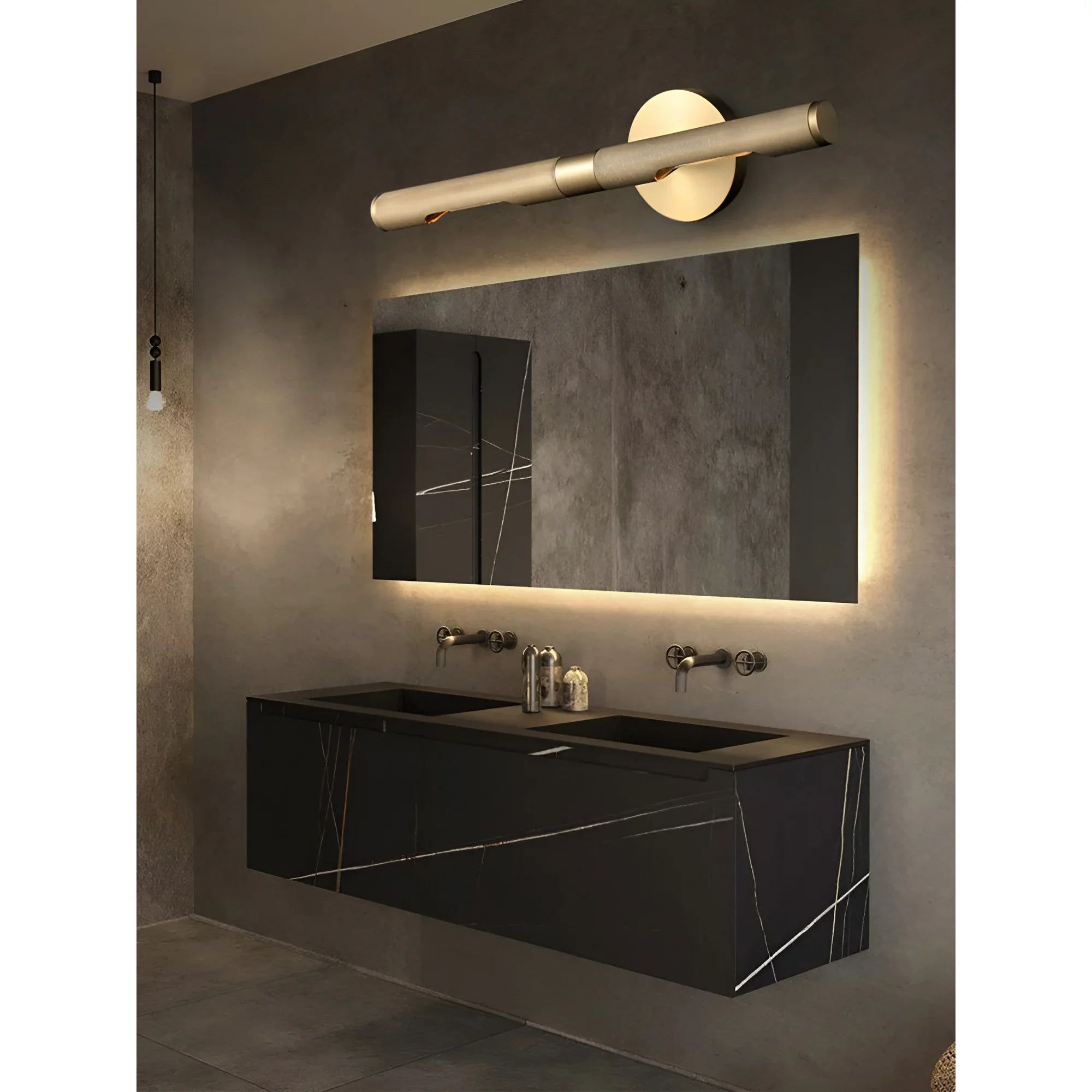 Modern Wall Lamp in the Futuristic Style for Bathroom, Bedroom