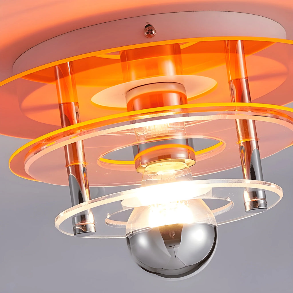 Modern LED Wall Lamp in Futuristic Style for Living Room, Bedroom