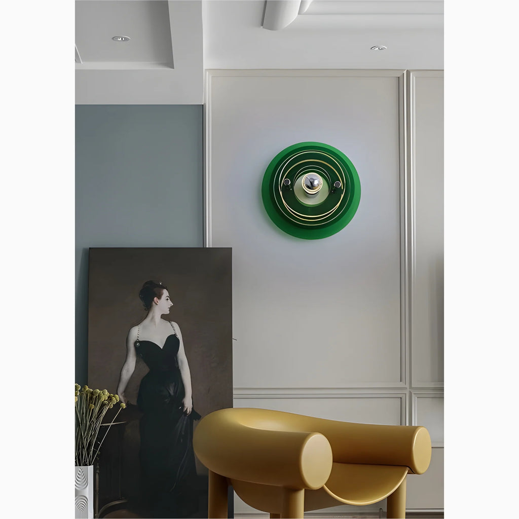 Modern LED Wall Lamp in Futuristic Style for Living Room, Bedroom