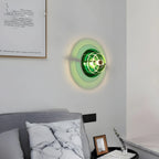 Modern LED Wall Lamp in Futuristic Style for Living Room, Bedroom