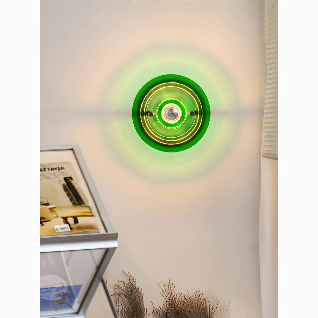 Modern LED Wall Lamp in Futuristic Style for Living Room, Bedroom