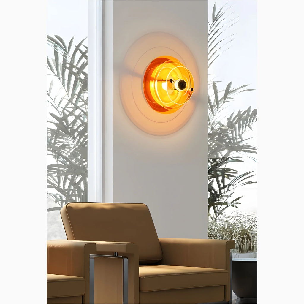 Modern LED Wall Lamp in Futuristic Style for Living Room, Bedroom