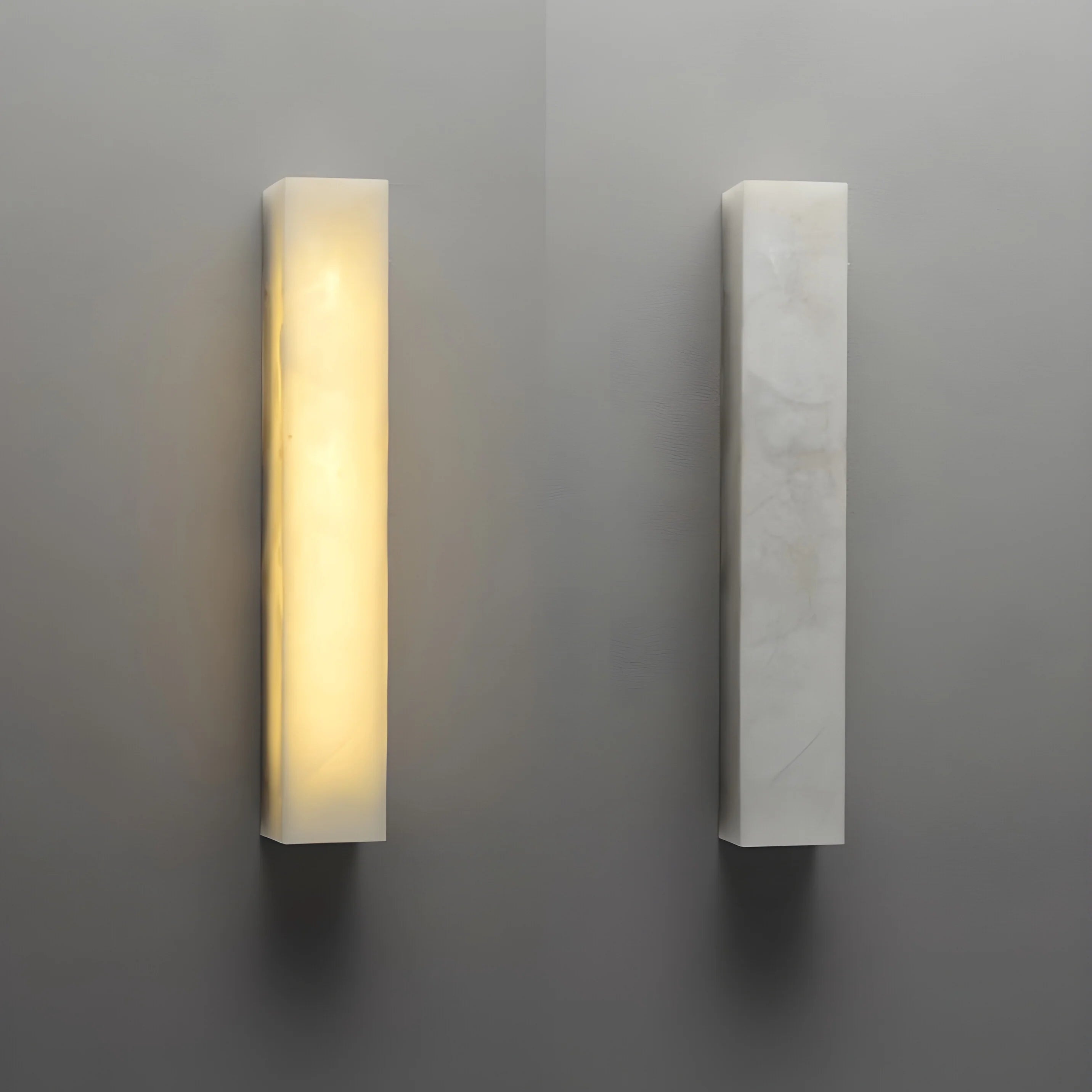 Modern Marble Wall Lamp in Minimalistic Style for Living Room, Bedroom