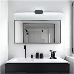 Melilla | Modern Black/White LED Mirror Wall Lamp