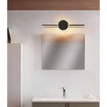 Melilla | Modern Black/White LED Mirror Wall Lamp