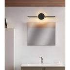 Melilla | Modern Black/White LED Mirror Wall Lamp