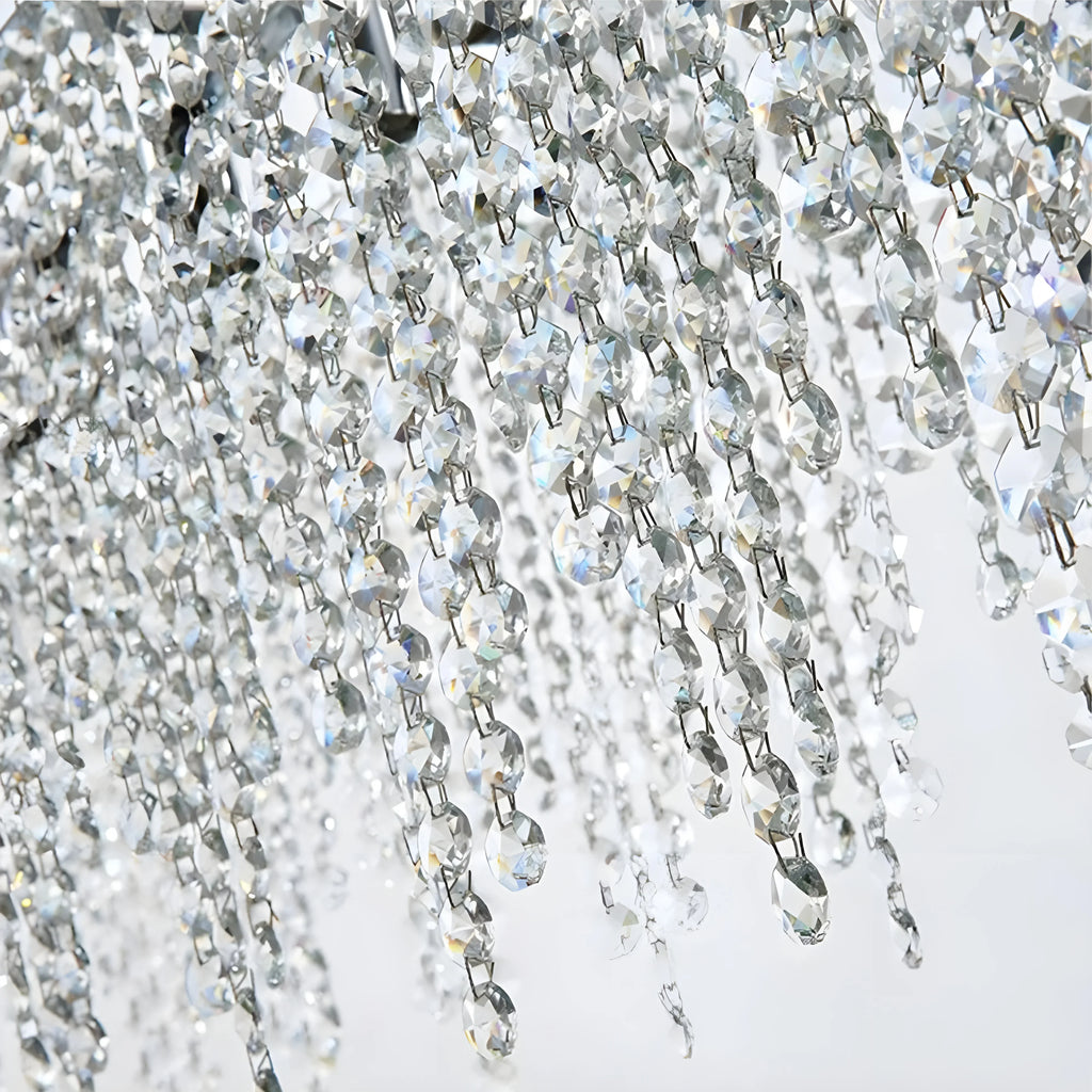 Aci Catena | Modern Square LED Ceiling Chandelier