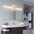Melilla | Modern Black/White LED Mirror Wall Lamp