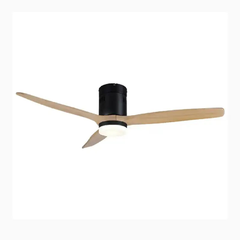 Barbaresco | Modern Indoor Solid Wood Led Ceiling Fan With Remote Control