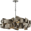 Zelo Surrigone | Postmodern Creative Gray/Gold Iron Chandelier
