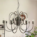 Art-Deco LED Pendant Chandelier for Living Room