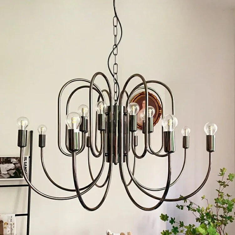 Art-Deco LED Pendant Chandelier for Living Room