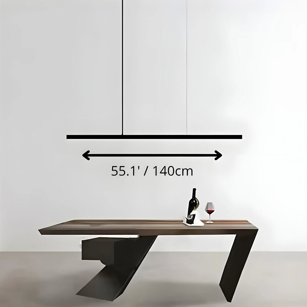 Romont | Simple Stylish Minimalistic Black Chandelier