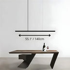 Romont | Simple Stylish Minimalistic Black Chandelier