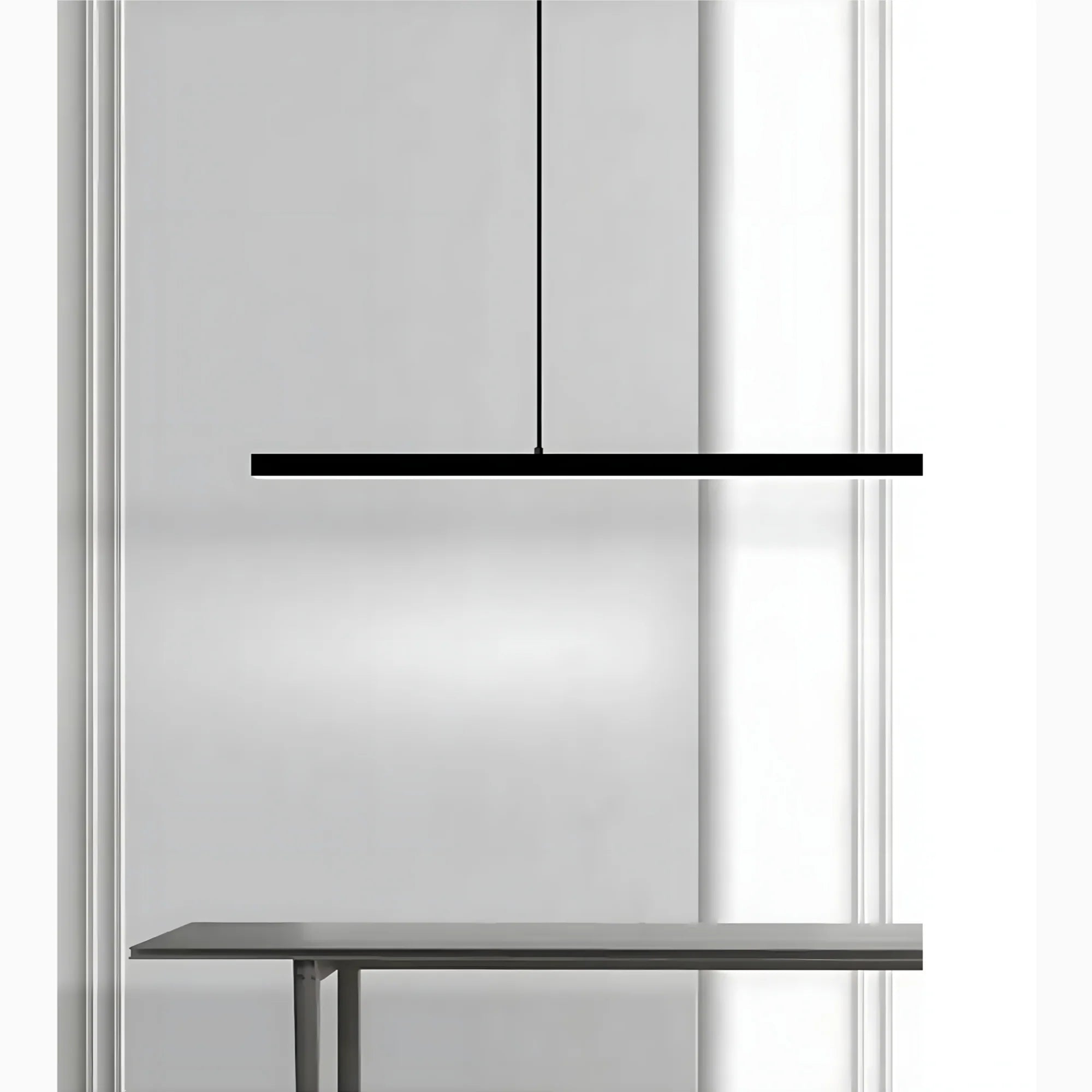 Romont | Simple Stylish Minimalistic Black Chandelier